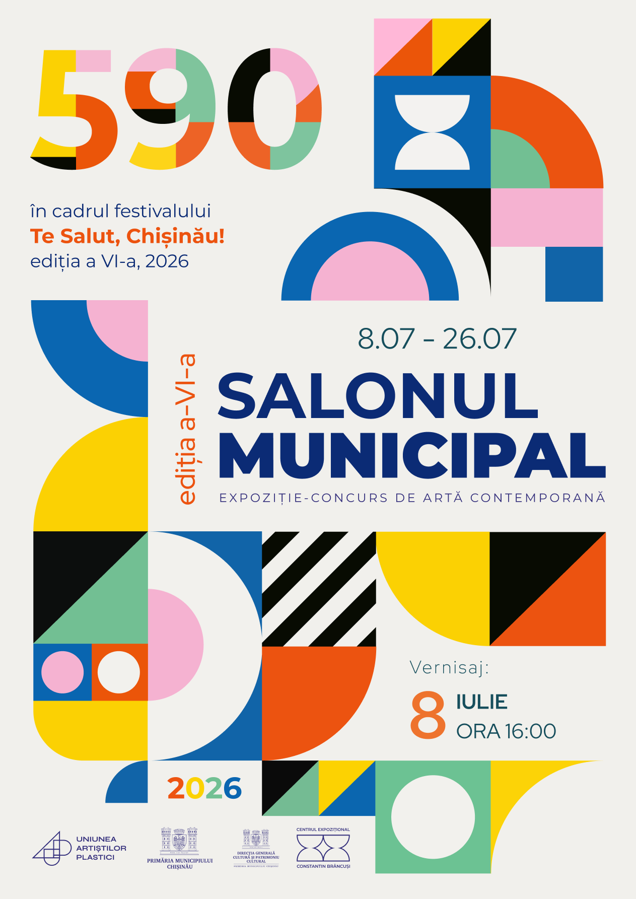 Salonul municipal în cadrul festivalului Te salut, Chișinău!, ediția a VI-a, 2026